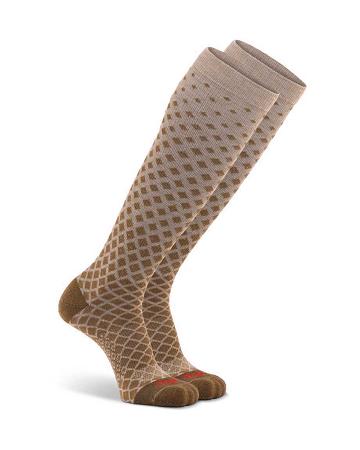 Chaussettes Dansko Variance Knee High Loam Compression Femme Kaki | FR 019JPQ